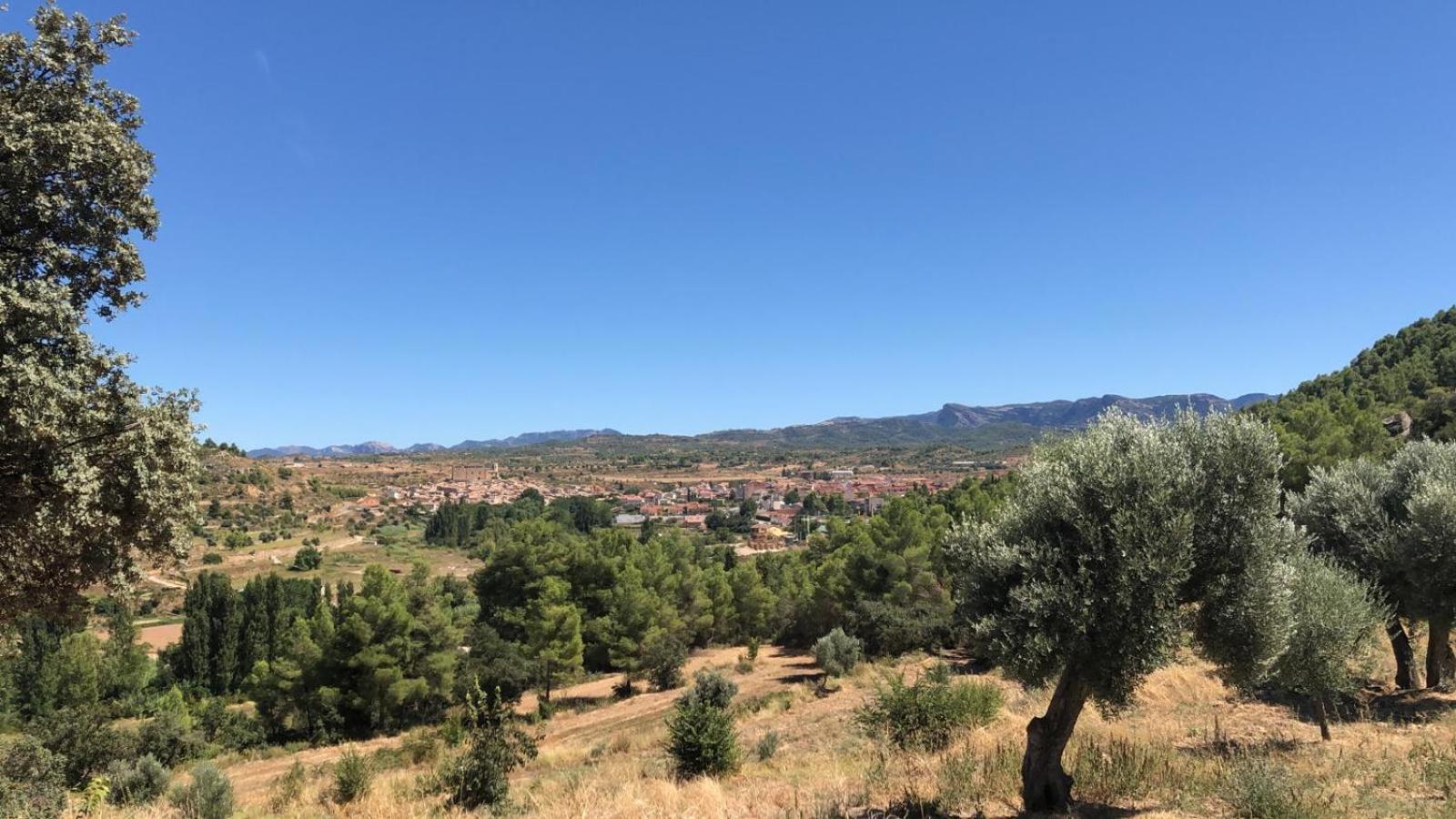 Masia Mas De La Creu Valderrobres Exteriör bild