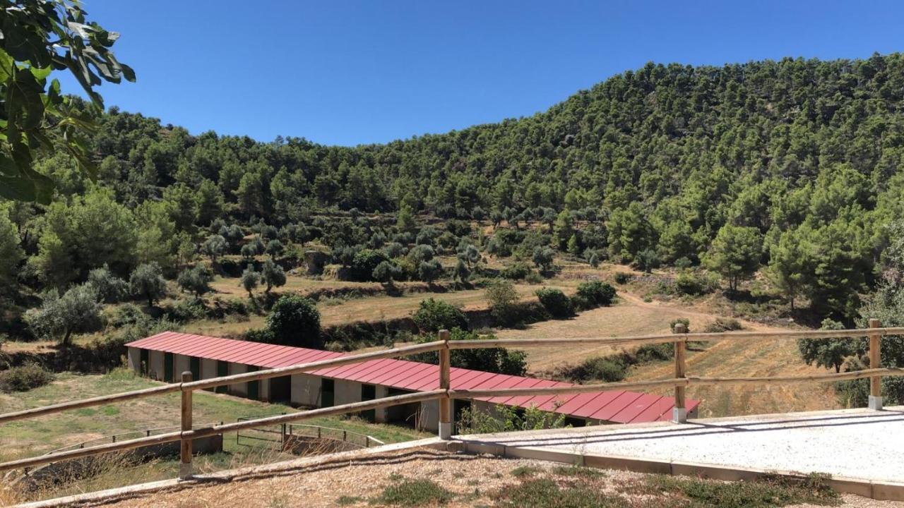 Masia Mas De La Creu Valderrobres Exteriör bild
